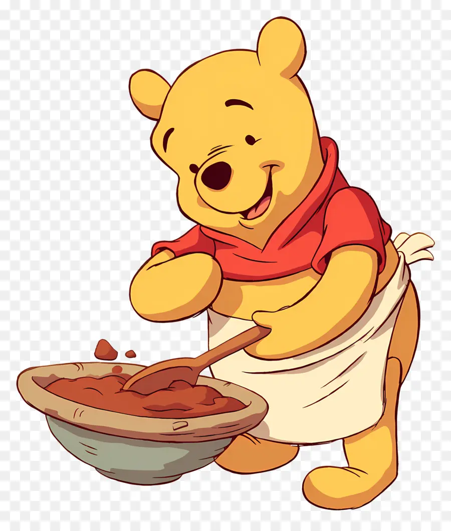 Winnie Si Beruang，Pengadukan Beruang PNG