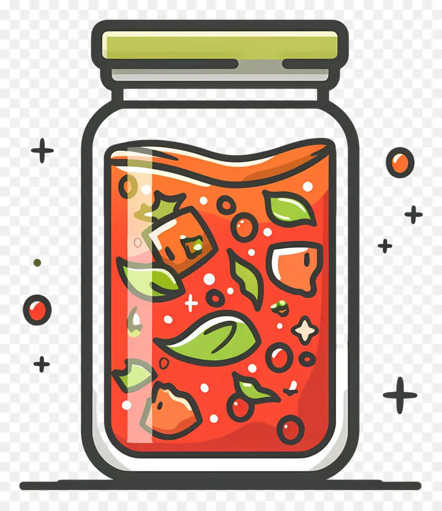 Toples Kimchi，Sebotol Acar PNG