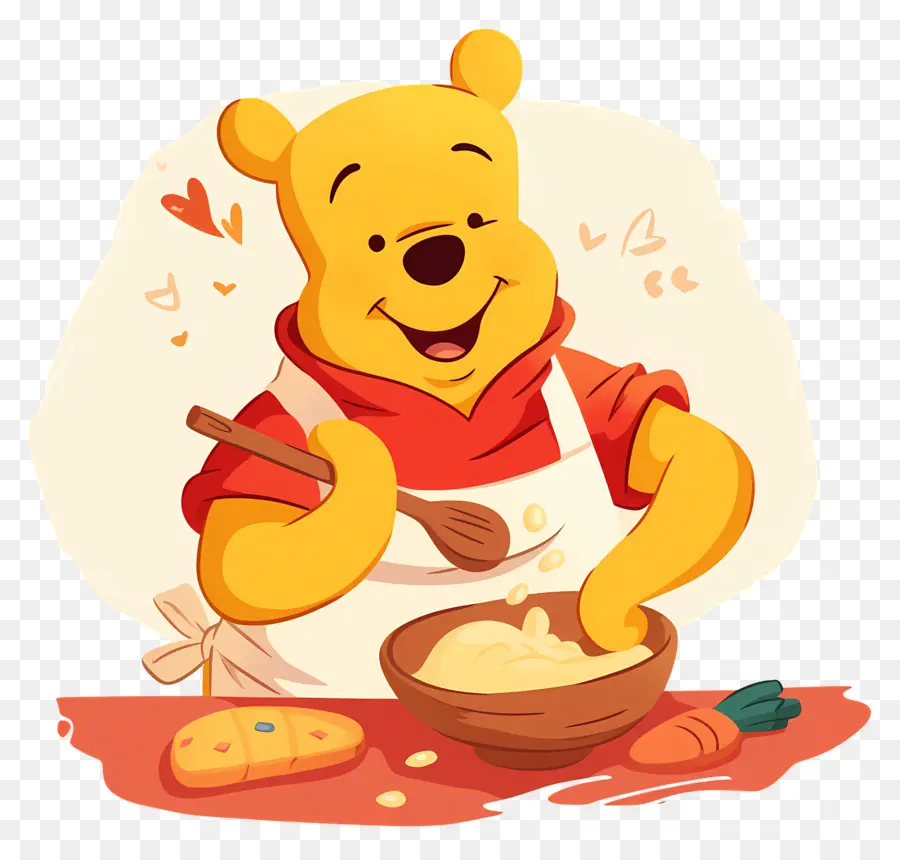 Winnie Si Beruang，Memasak Beruang PNG