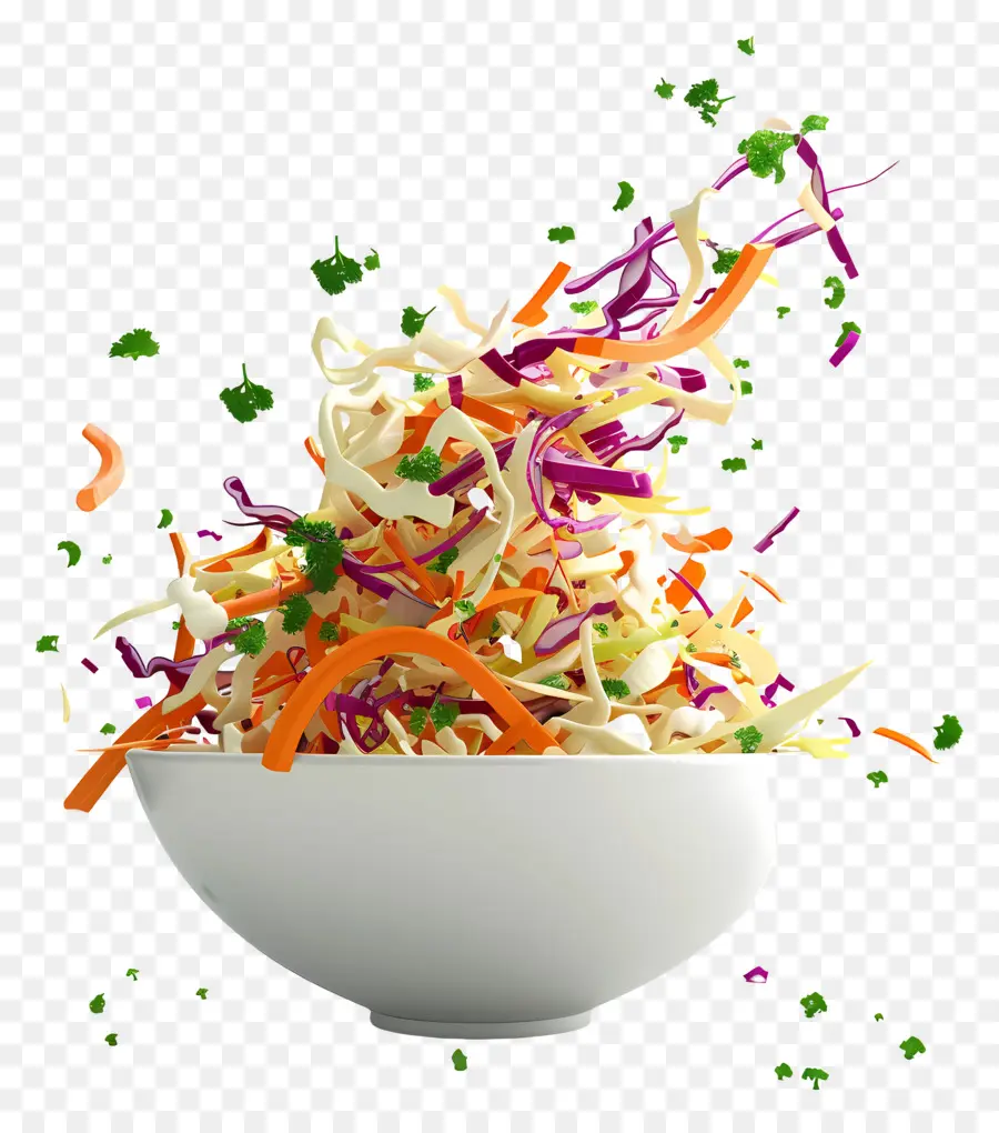 Salad Selada Kol，Salad Yang Dilempar PNG