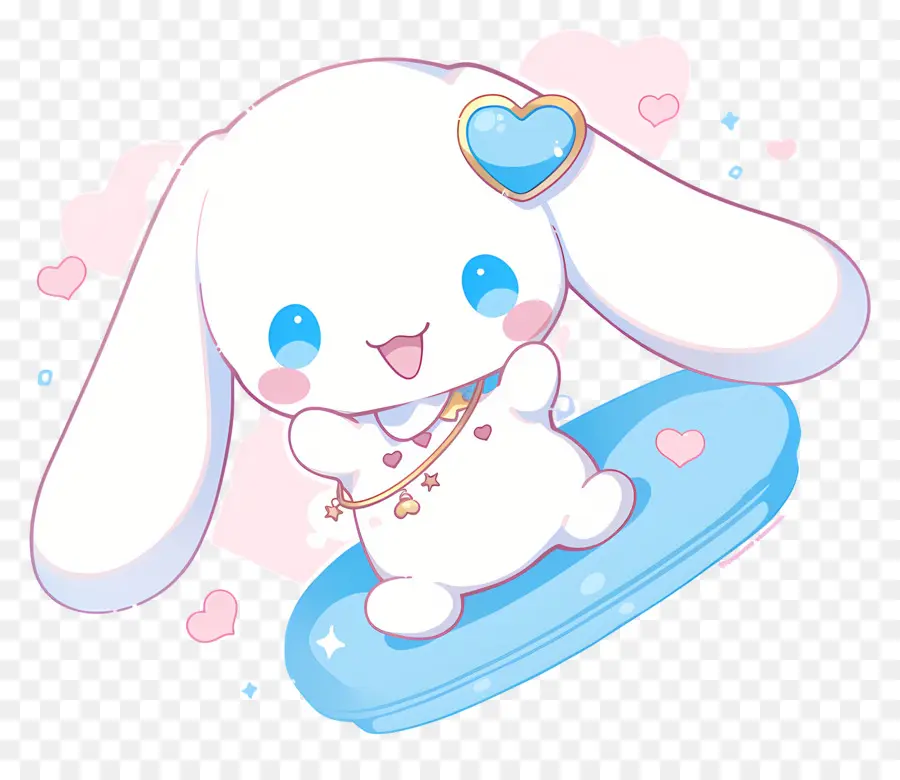 Cinnamoroll Yang Lucu，Kelinci Putih PNG