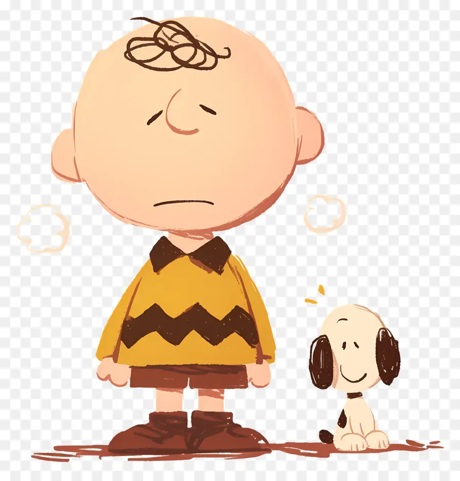 Charlie Brown，Kartun Anak Laki Laki Dan Anjing PNG