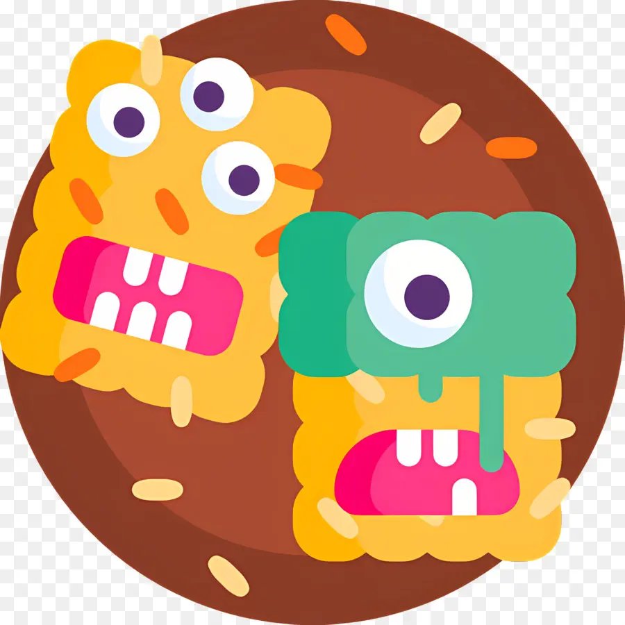 Gandum，Kue Monster PNG