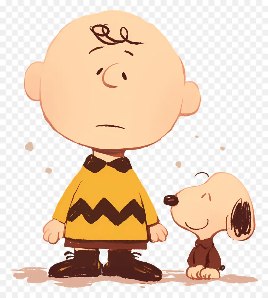 Charlie Brown，Kartun Anak Laki Laki Dan Anjing PNG