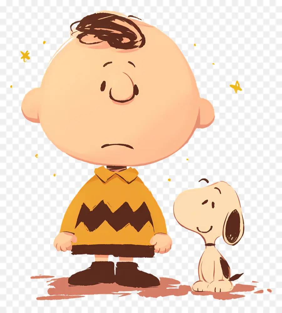 Charlie Brown，Kartun Anak Laki Laki Dan Anjing PNG