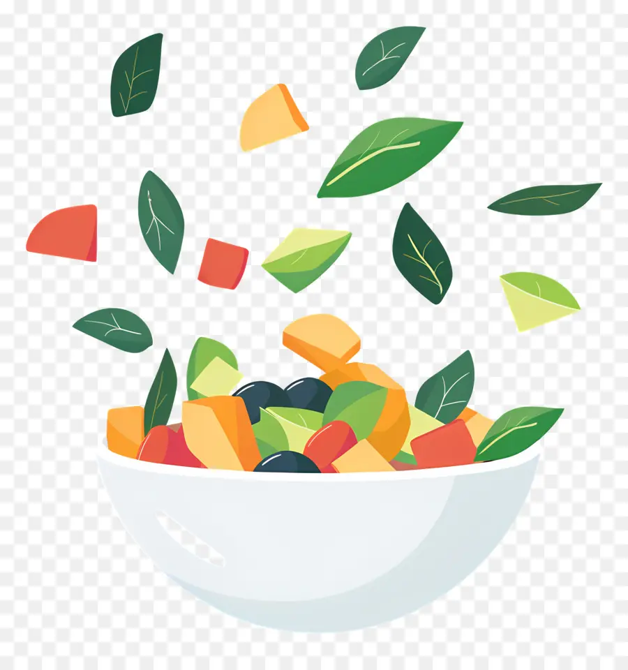 Salad Buah，Salad PNG