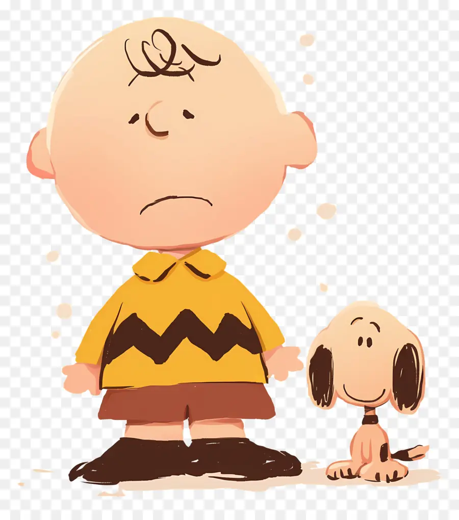 Charlie Brown，Kartun Anak Laki Laki Dan Anjing PNG