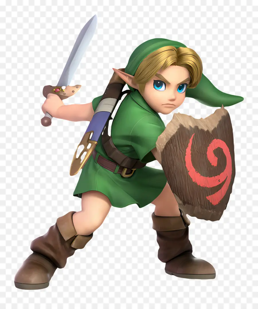 Legenda Zelda，Prajurit Kartun PNG