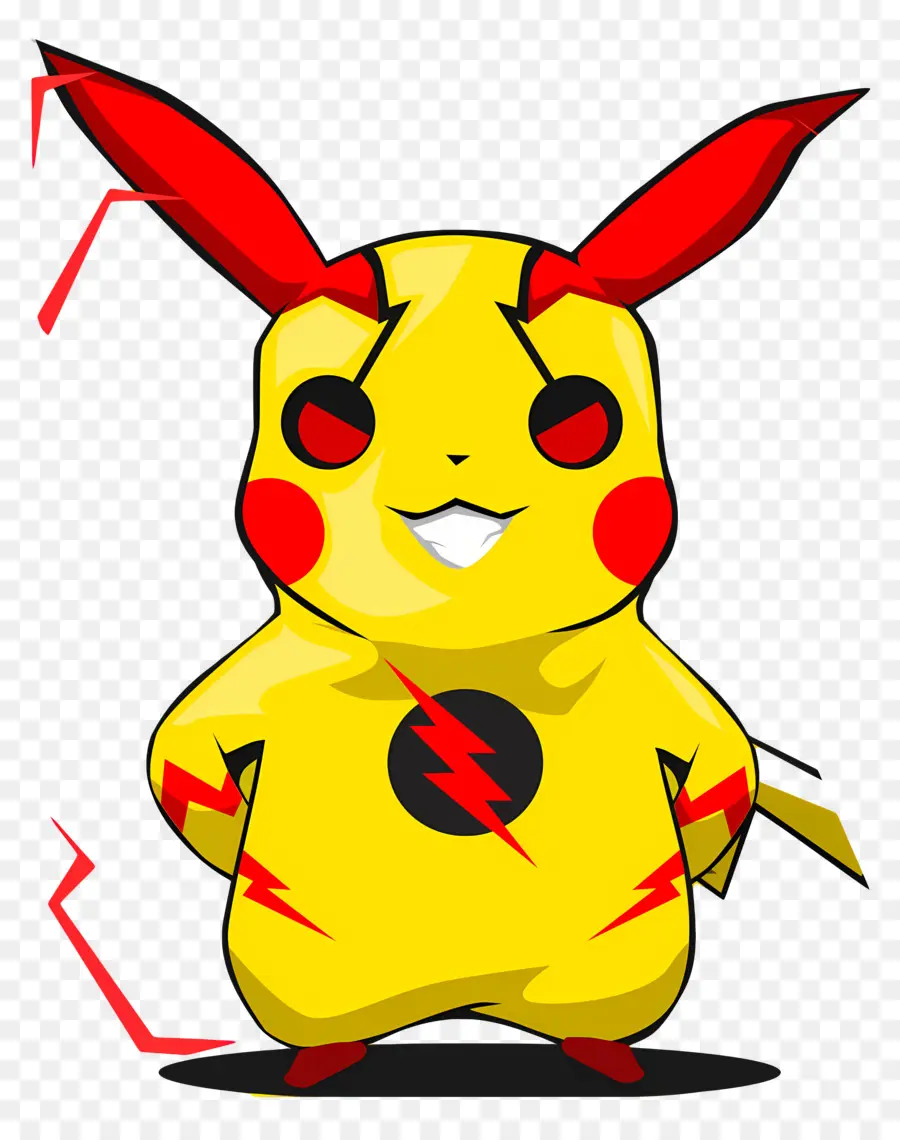 Pikachu，Pikachu Dengan Kostum Superhero PNG