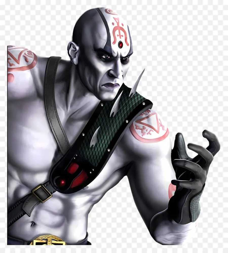 Mortal Kombat，Karakter Dengan Tato PNG