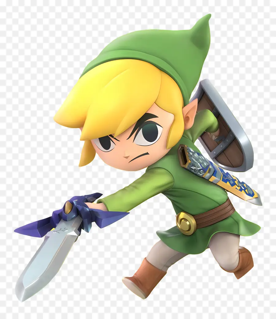 Legenda Zelda，Prajurit Kartun PNG