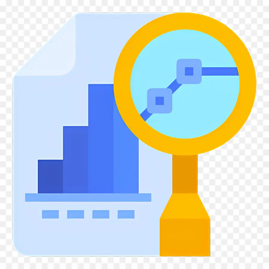 Penelitian Investasi，Ikon Analisis Data PNG