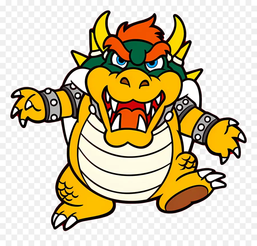 Super Mario，Kartun Naga PNG