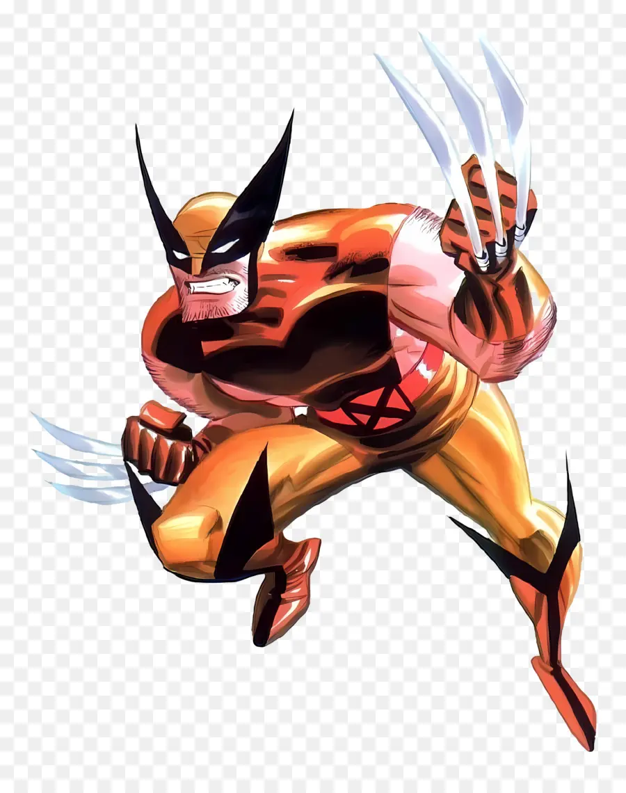 Serigala，Kartun Wolverine PNG