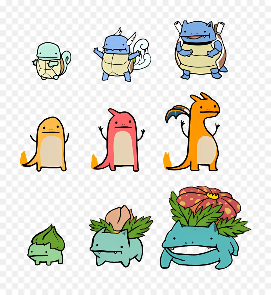 Pokemon，Makhluk Kartun PNG