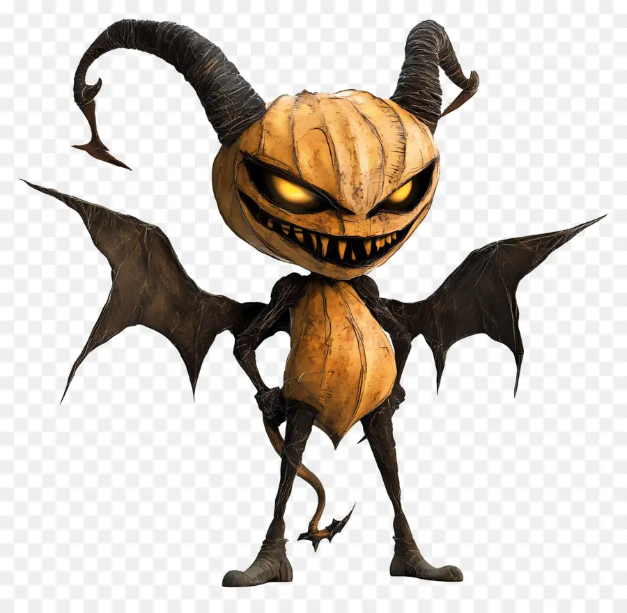 Setan Halloween，Setan Labu PNG