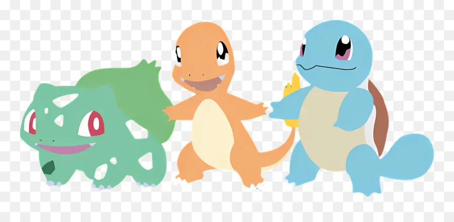 Menyemprot，Bulbasaur Charmander Tupai PNG