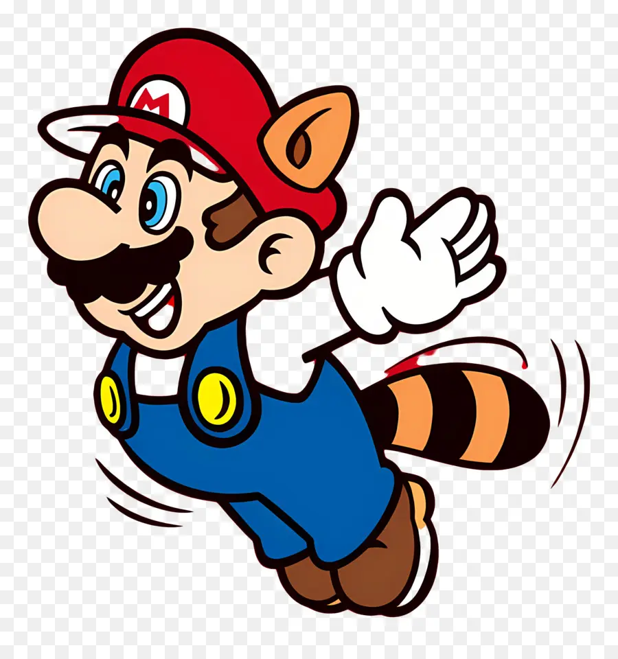 Super Mario，Rakun Mario PNG