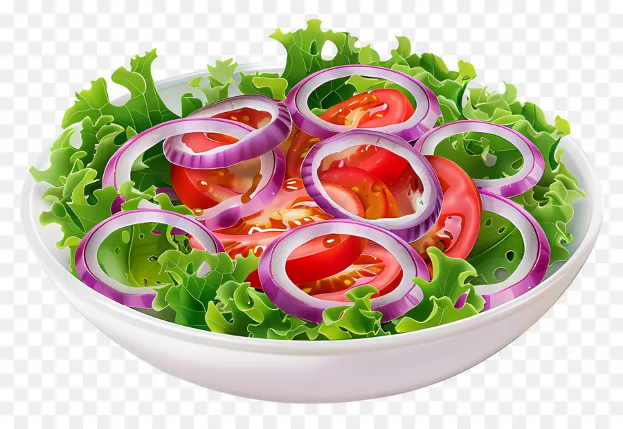 Salad Kartun，Salad Bawang PNG