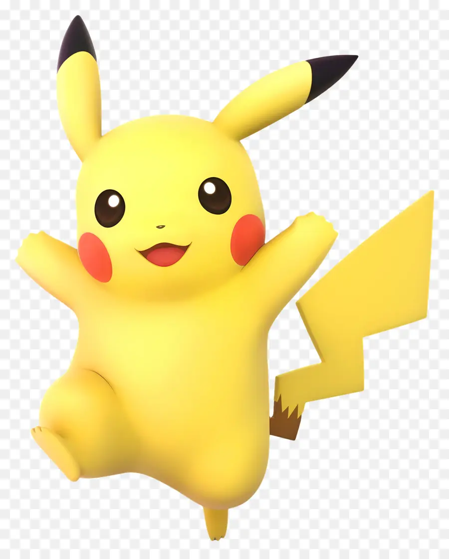 Pikachu，Pikachu Minimalis PNG