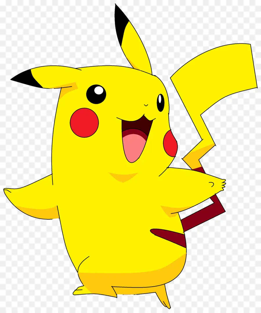 Pikachu，Pikachu Minimalis PNG