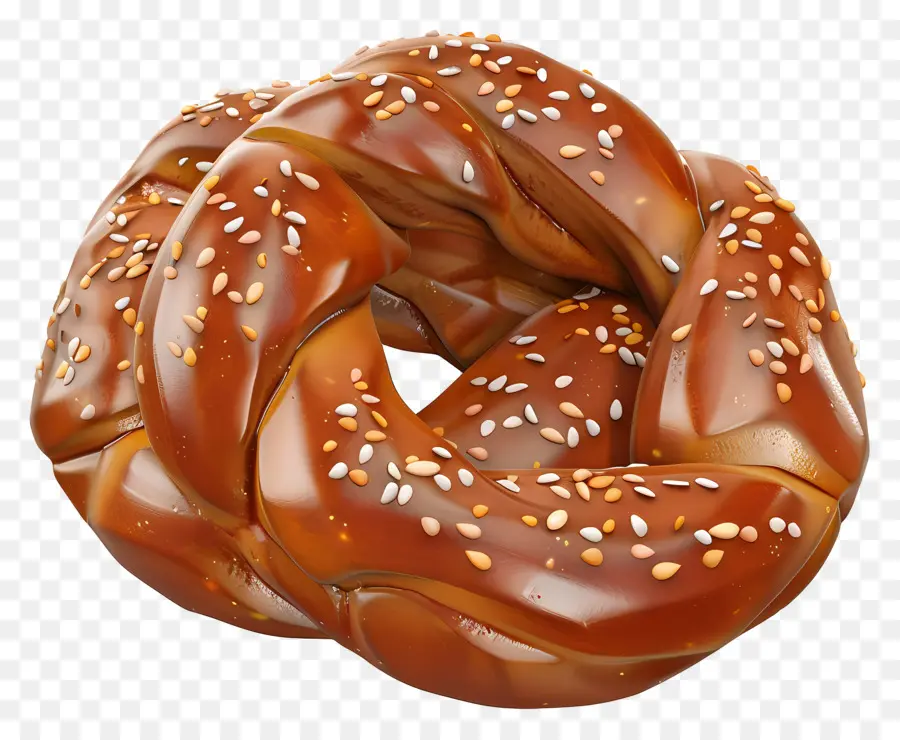 Roti Manis Meksiko，Pretzel PNG