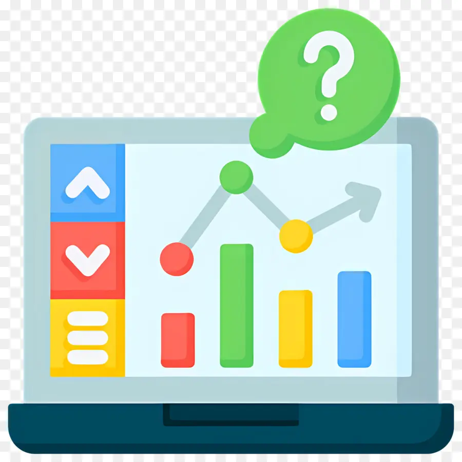 Pasar Saham，Ilustrasi Analisis Data PNG