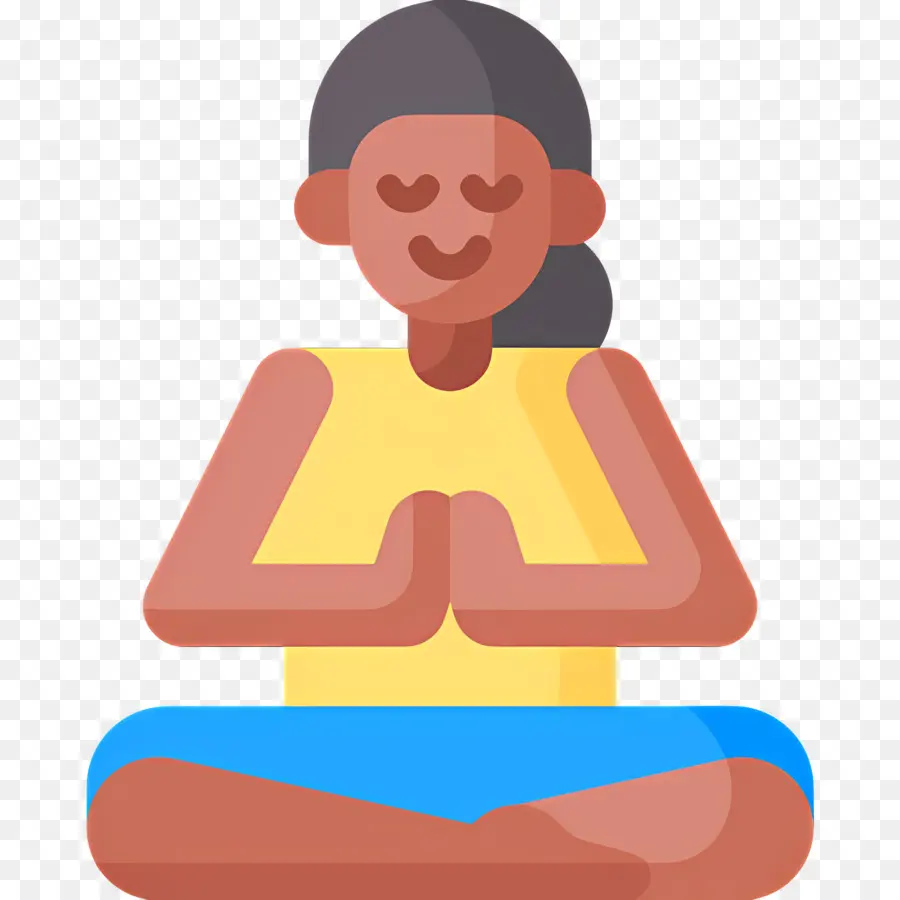 Meditasi，Orang Yang Bermeditasi PNG