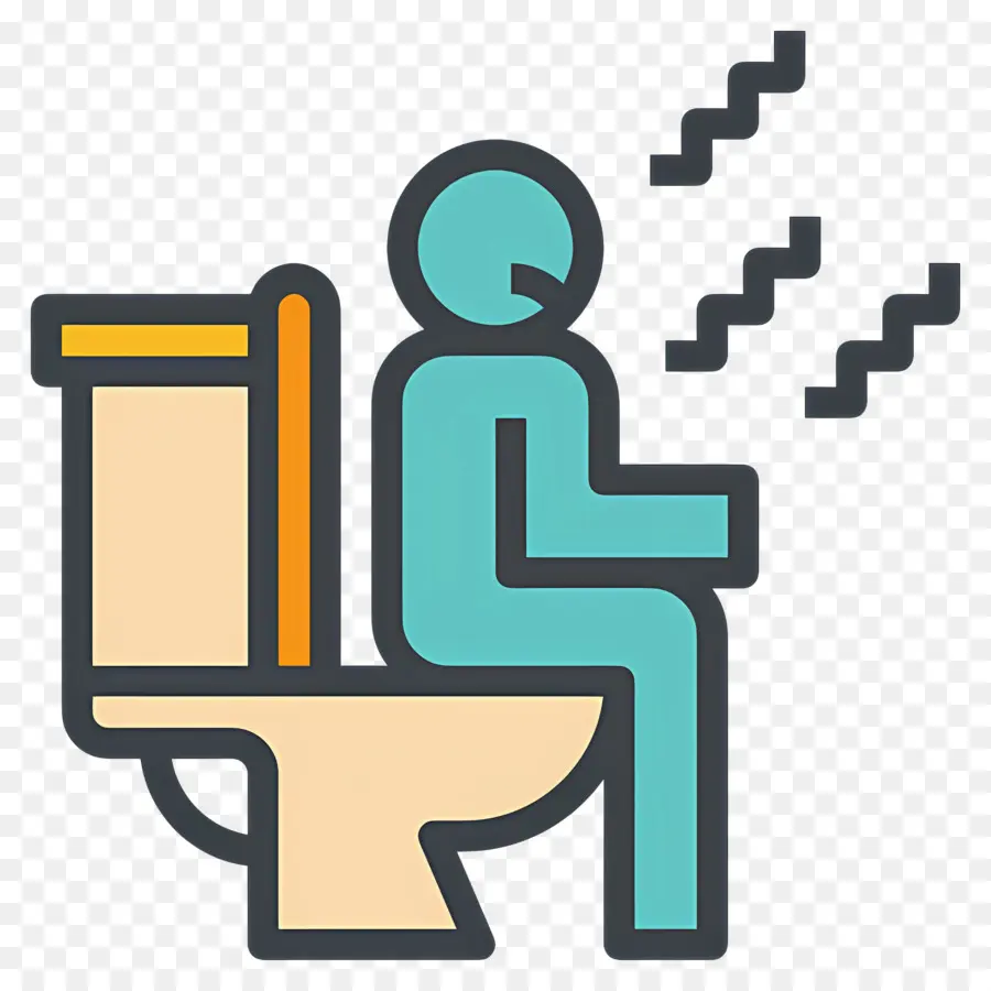 Sembelit，Orang Di Toilet PNG