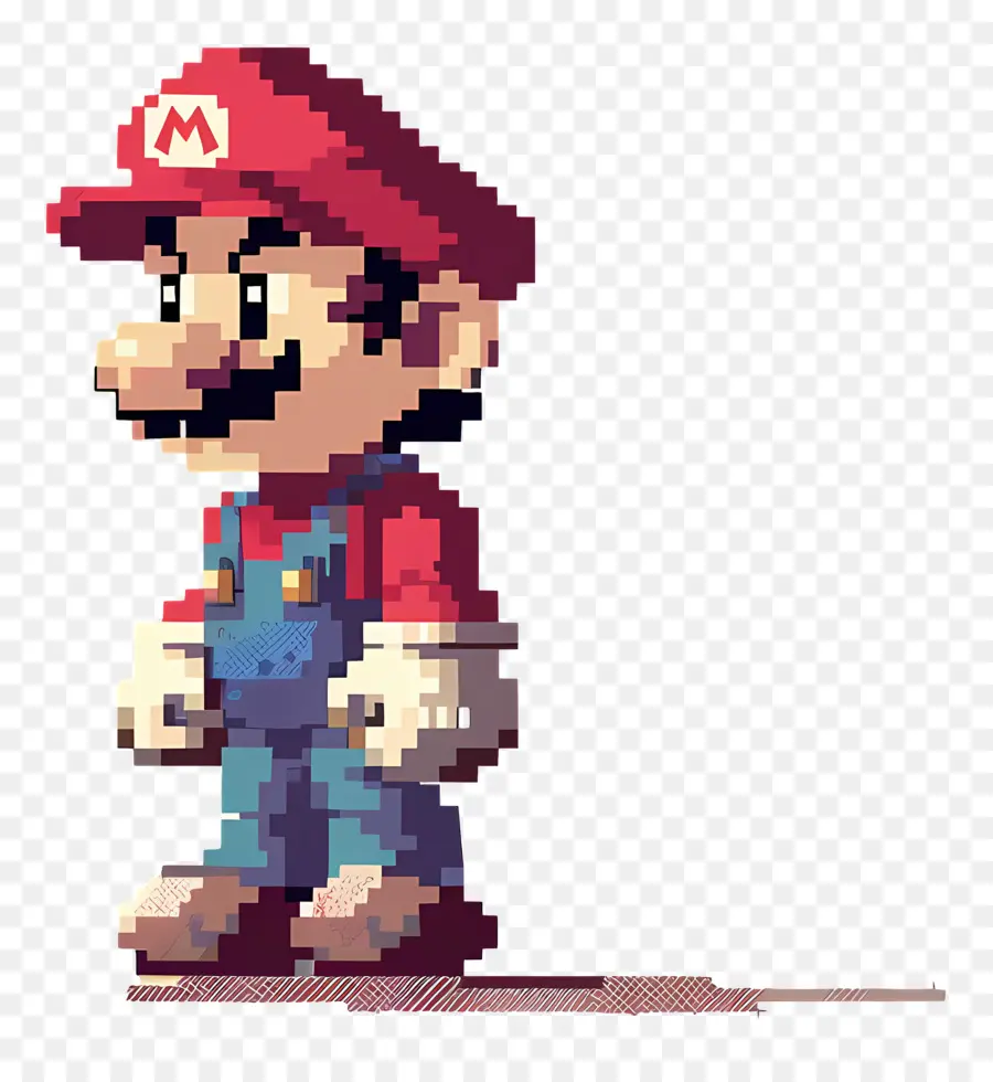 Piksel Mario，Permainan Video PNG