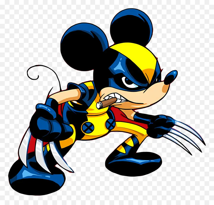 Miki Tikus，Karakter Kartun PNG