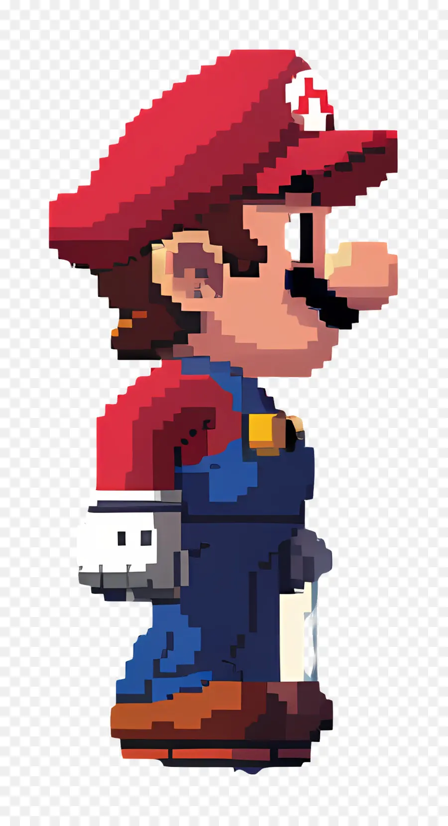 Piksel Mario，Permainan Video PNG