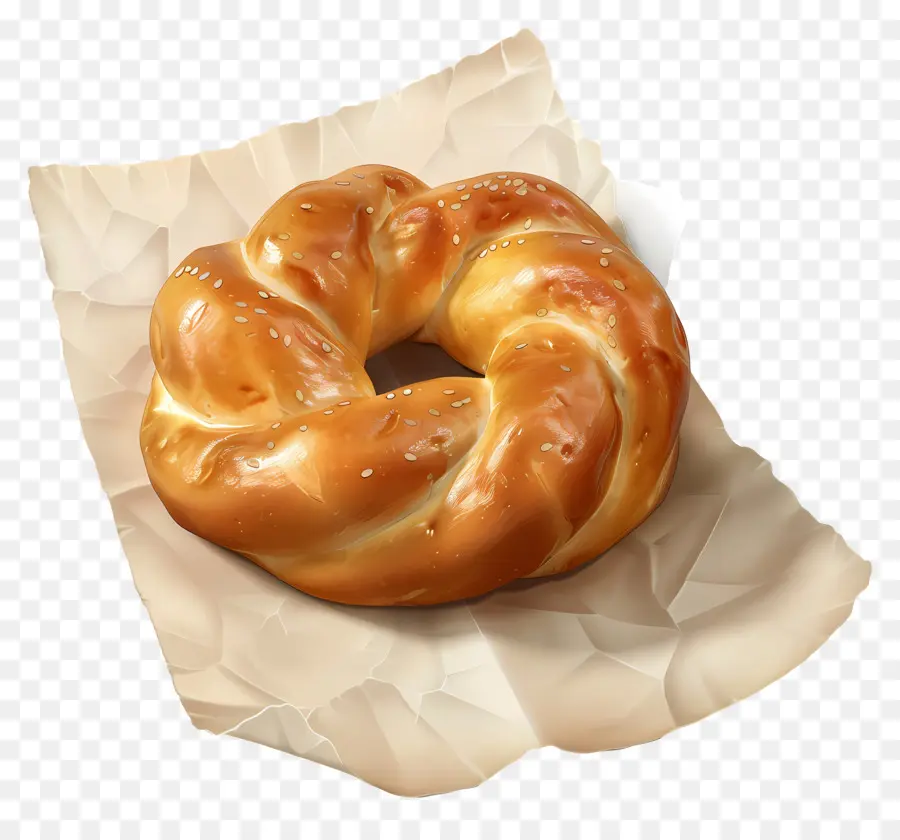 Roti Panera，Pretzel PNG