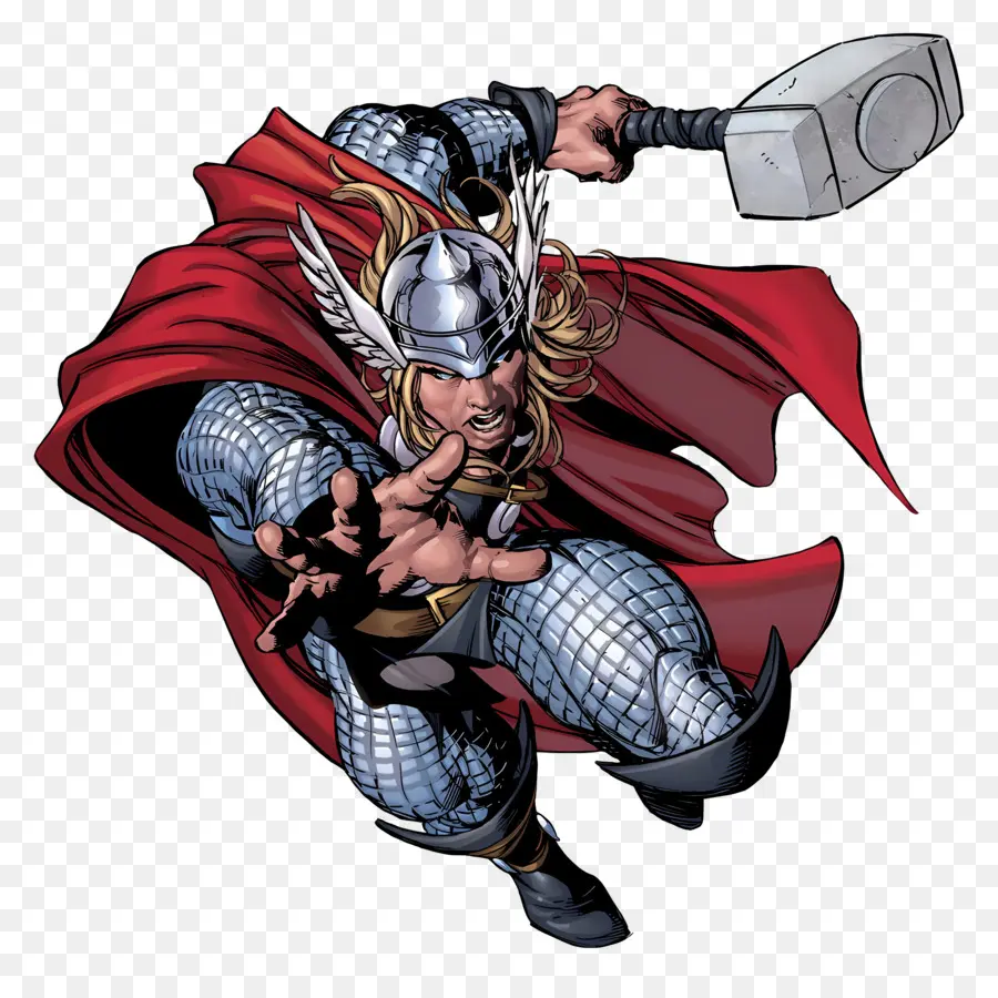 Thor，Pahlawan Super Dengan Palu PNG