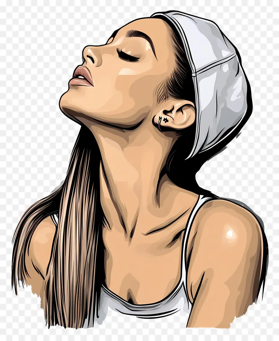 Ariana Grande，Potret Bergaya PNG