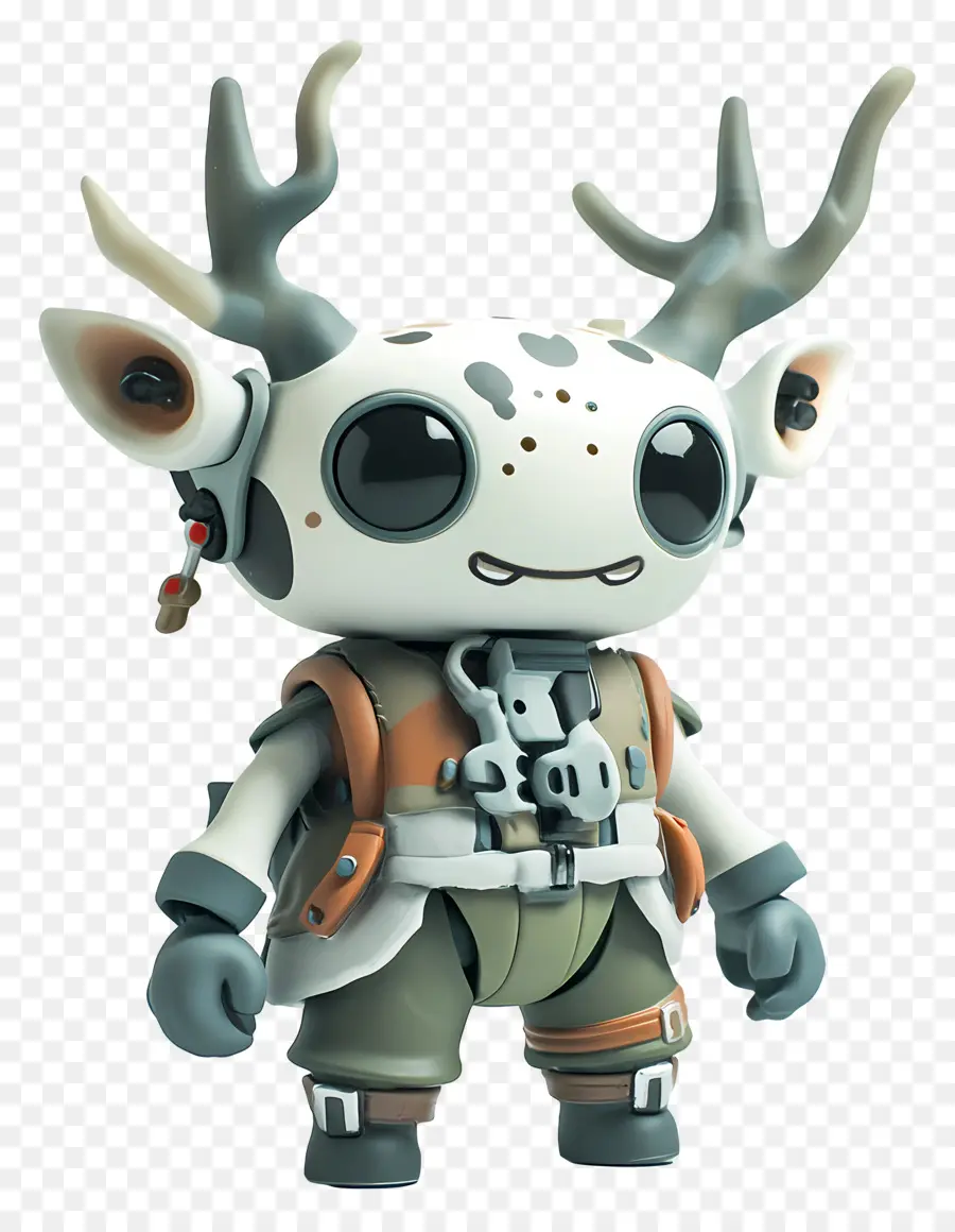 Rusa，Robot Rusa Lucu PNG