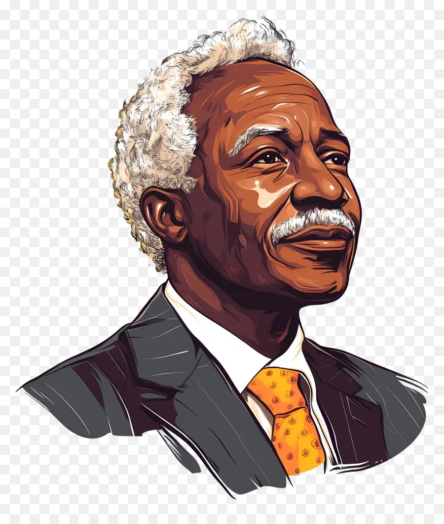 Julius Nyerere，Potret Bergambar PNG