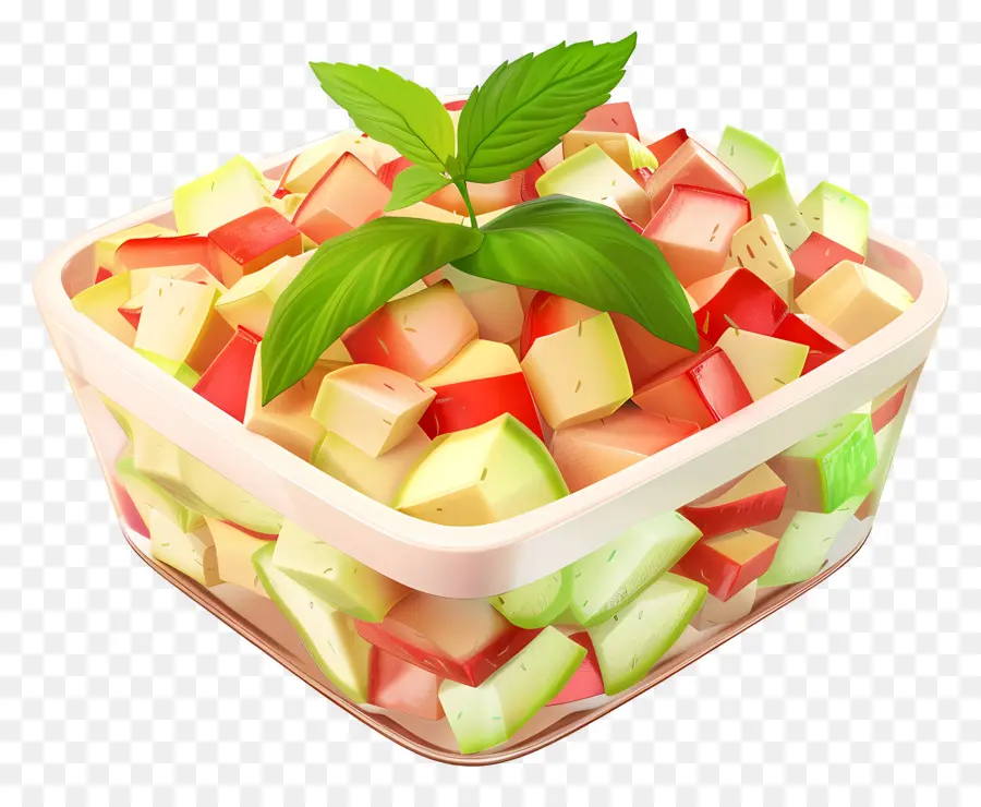 Salad Waldorf，Salad Buah PNG