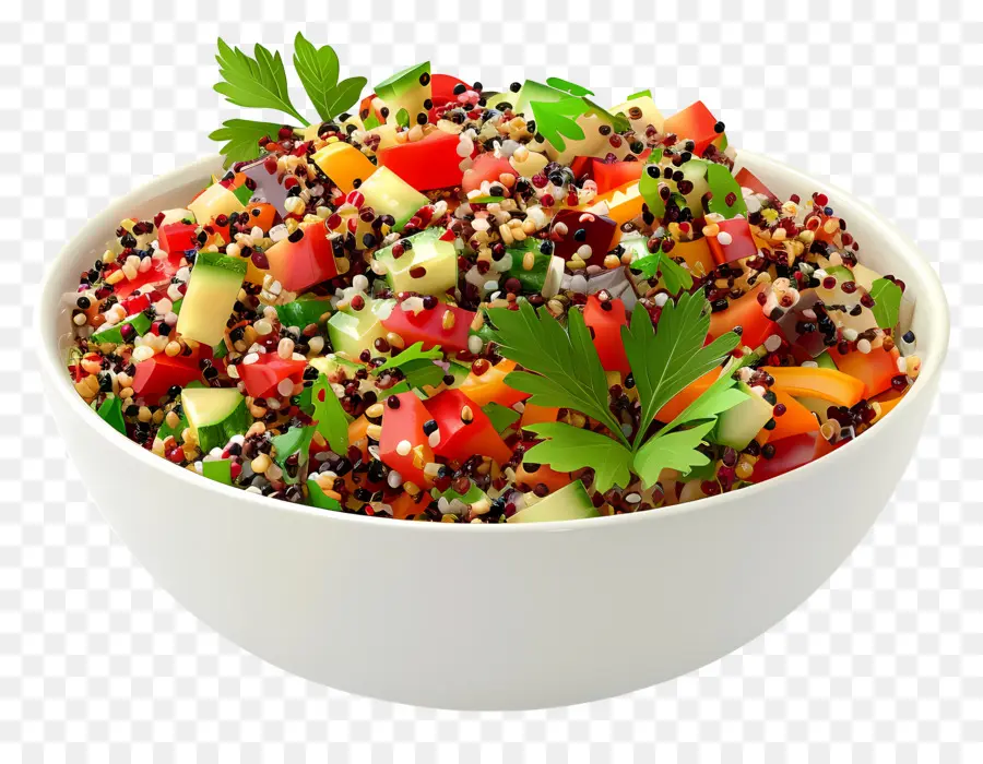 Salad Quinoa，Sehat PNG