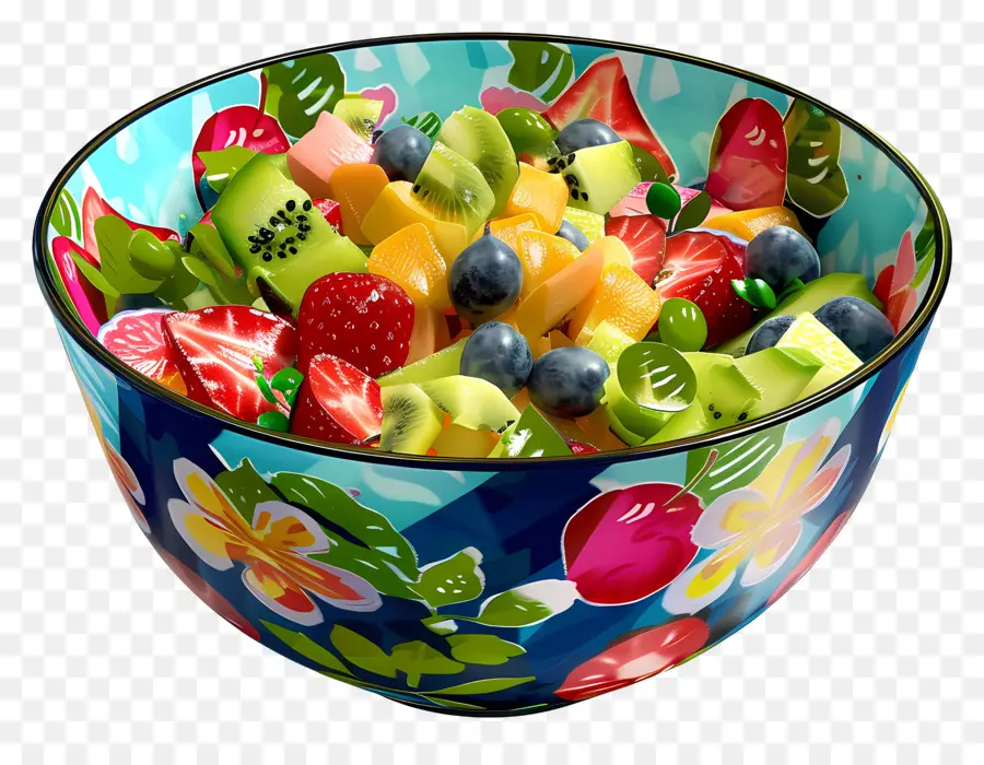 Salad Waldorf，Salad Buah Tropis PNG