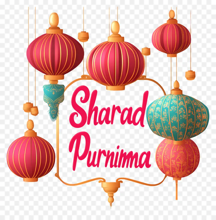 Syarad Purnima，Lentera Untuk Sharad Purnima PNG