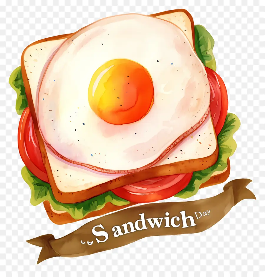 Hari Sandwich Nasional，Sandwich Dengan Telur PNG