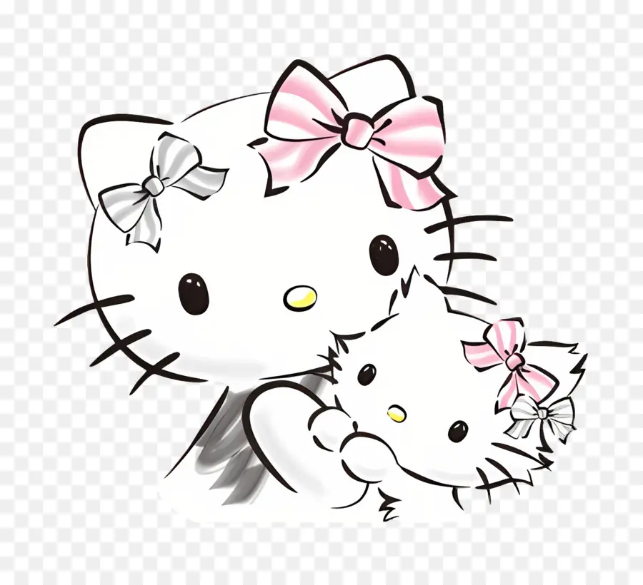 Kitty Yang Menawan，Halo Kitty PNG