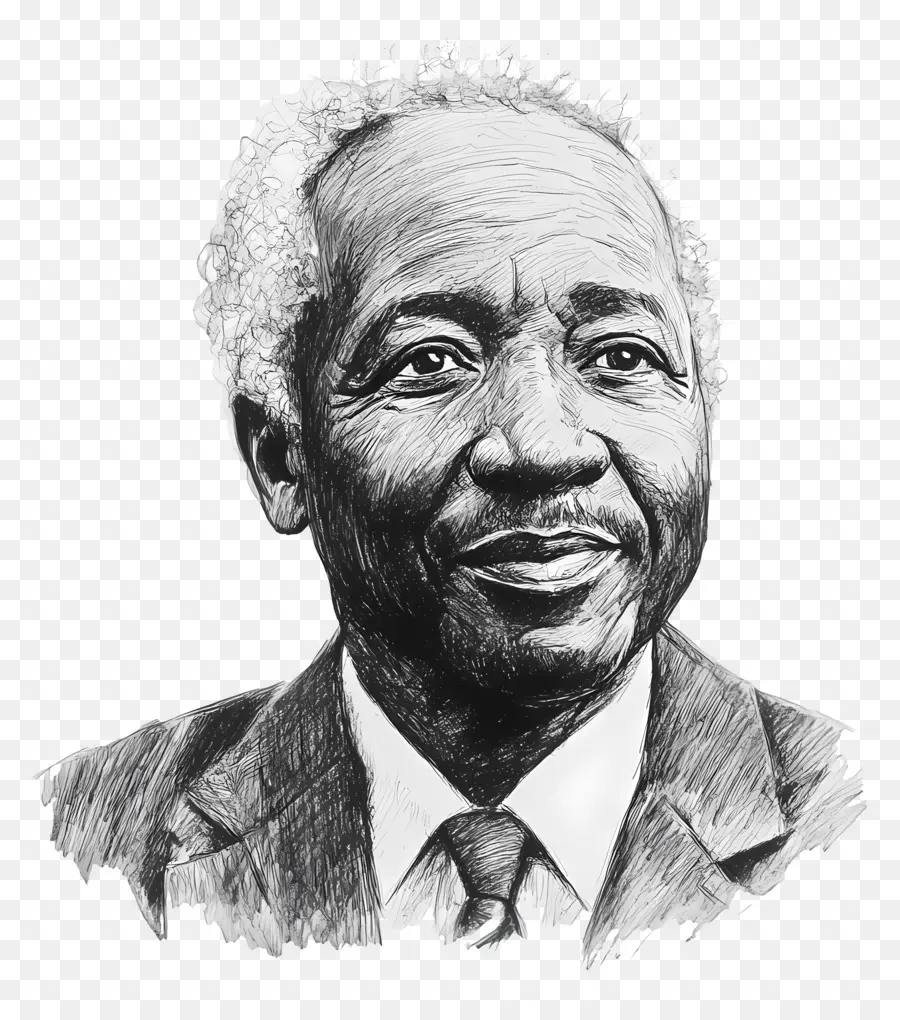 Julius Nyerere，Sketsa Rinci Pria Lanjut Usia PNG