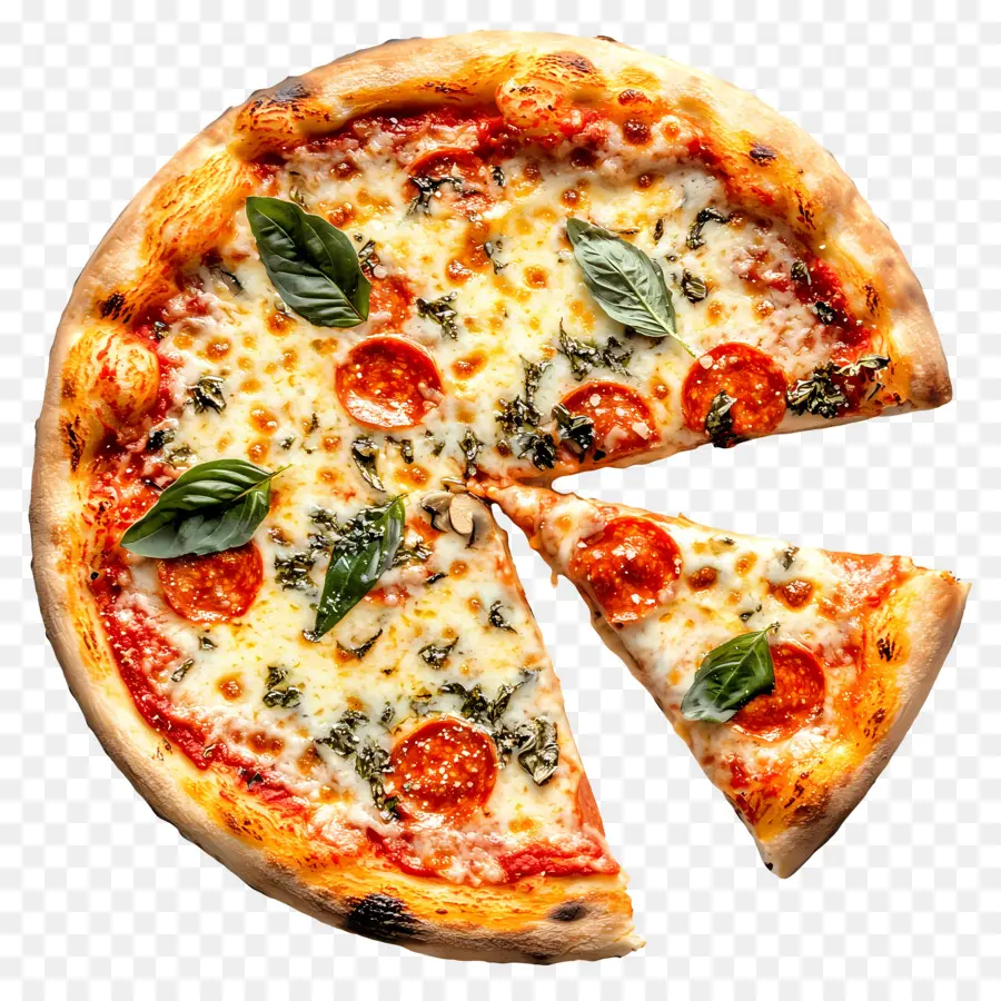 Pizza Dimakan，Pizza PNG