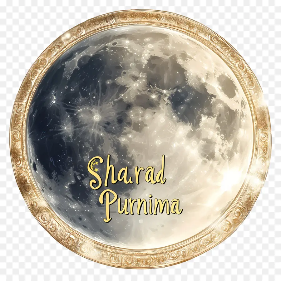 Syarad Purnima，Bulan Purnama PNG