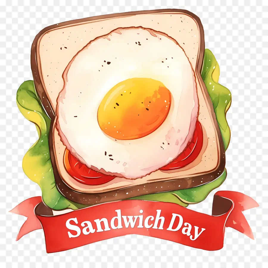 Hari Sandwich Nasional，Sandwich Dengan Telur PNG