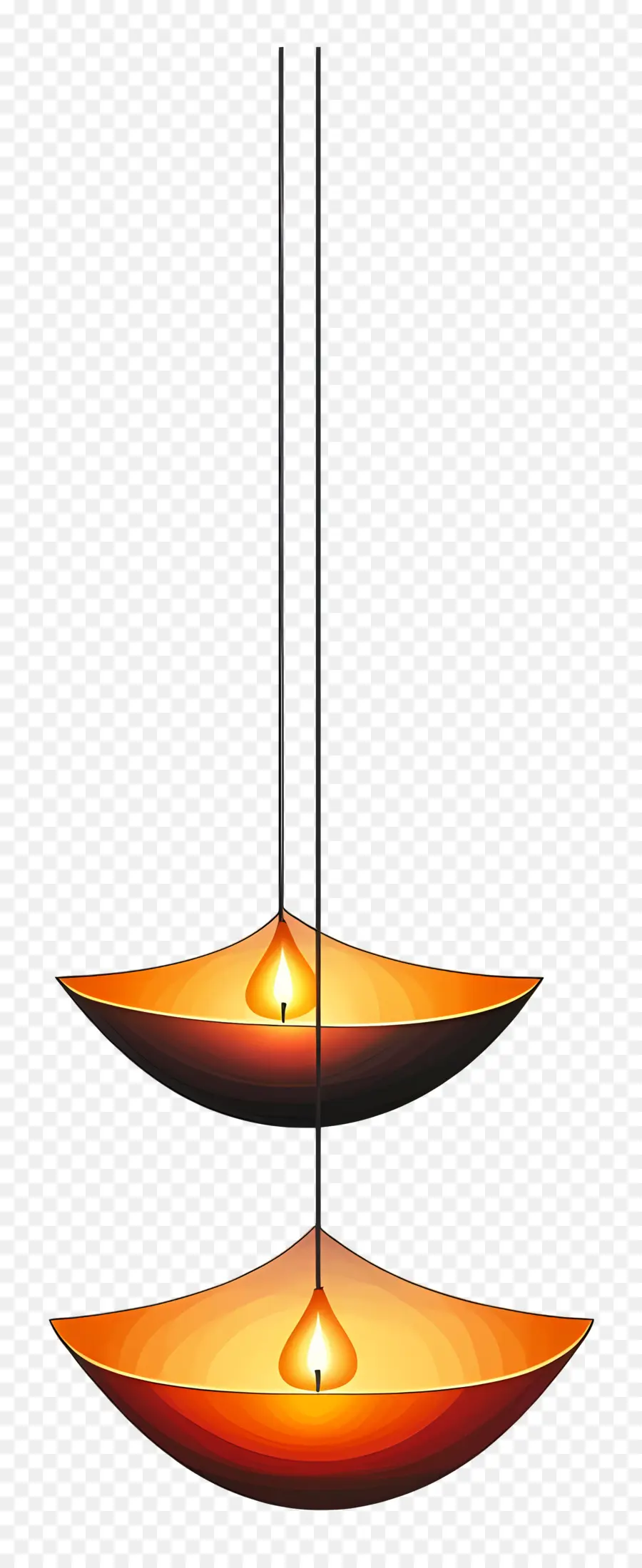 Menggantung Diya，Lampu PNG