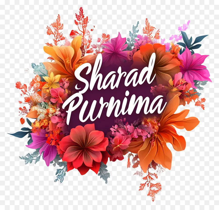 Syarad Purnima，Bunga Sharad Purnima PNG