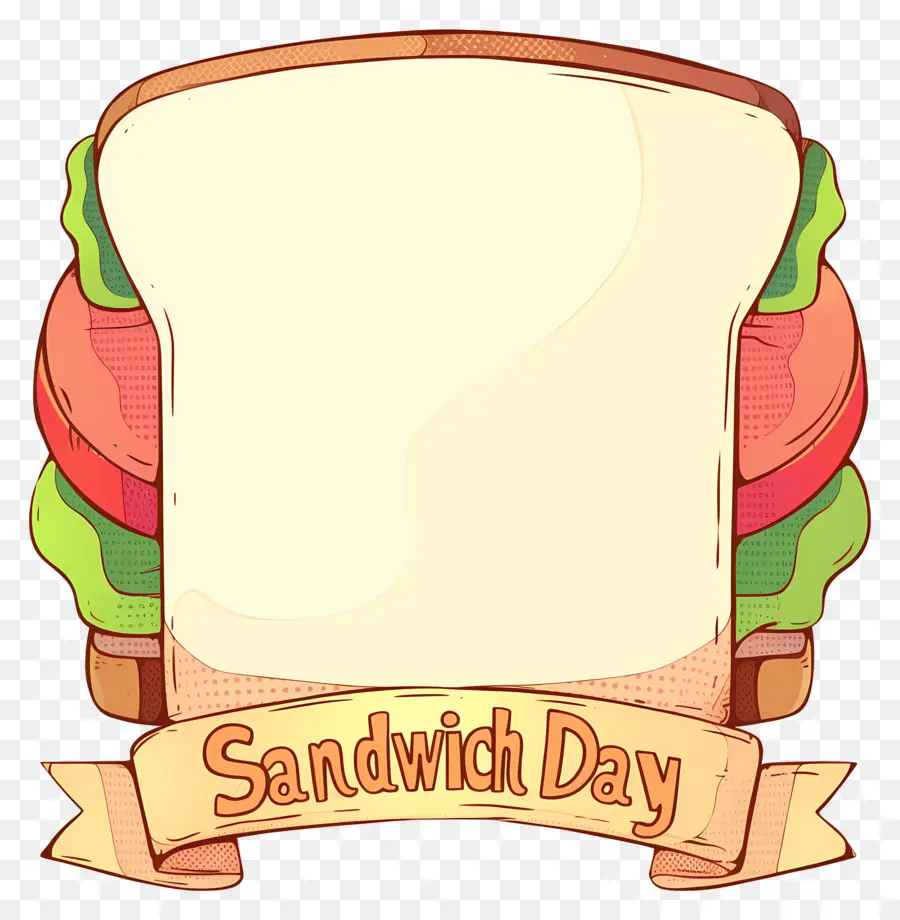 Hari Sandwich Nasional，Spanduk Hari Sandwich PNG